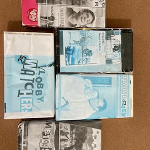 Fast Food Cubism/Special Effects Impressionism experimental VHS Glitch Art 2-Pack lot mixtap vcr mix tape t120 style blank video collage pop