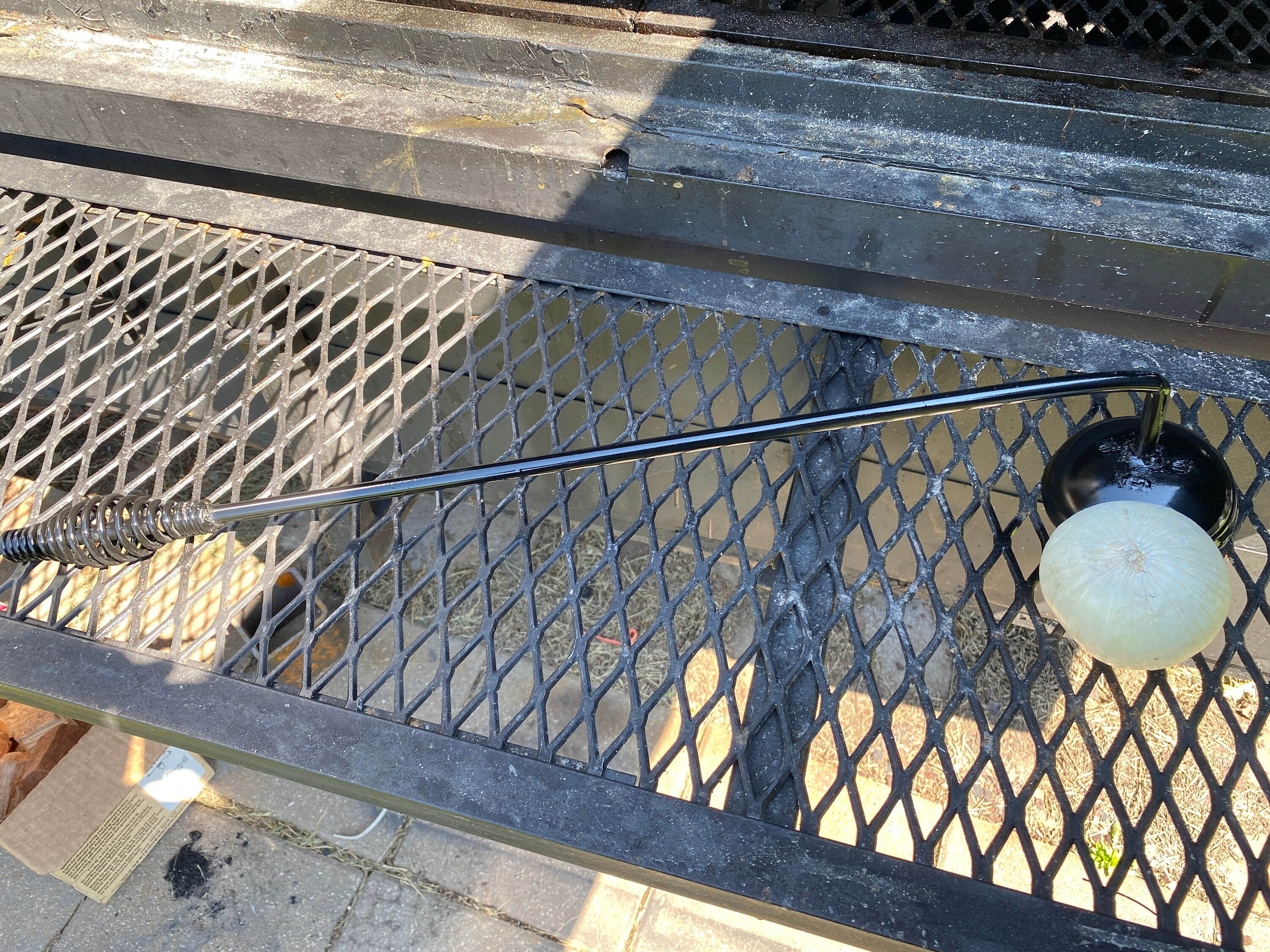 Onion Grill Brush Tool Effortless Cleaning for Your Grill Grate Etsy