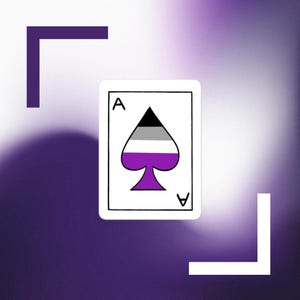 Ace of Spades Card Bubble-free stickers, Ace Sticker, Asexual stickers