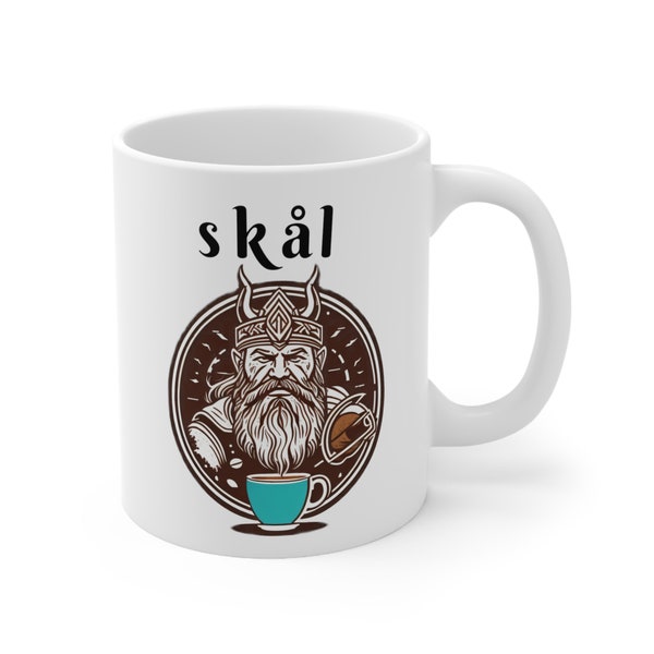 Viking skal  Ceramic Mug 11oz