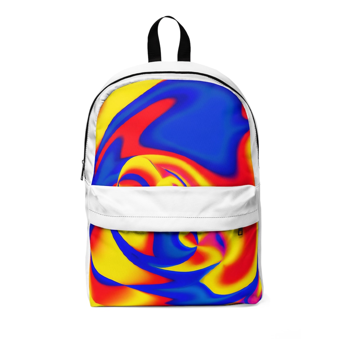 Vividly Animated Backpack Backpack Etsy