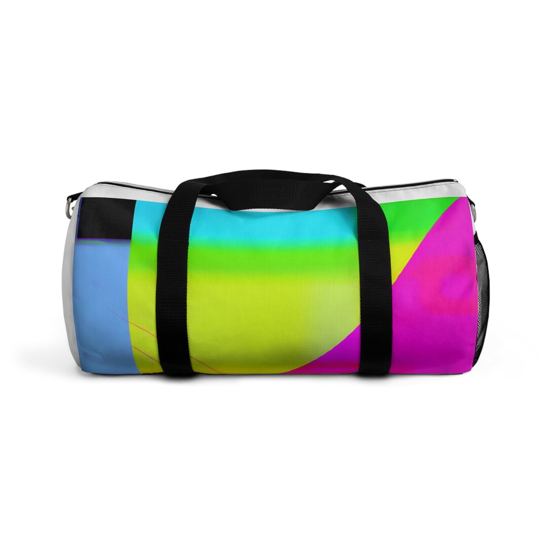 Rainbow Mosaic Dream Duffel Duffel Bag Etsy