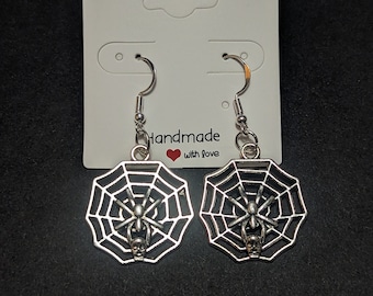 Cobweb Earrings ( Large )