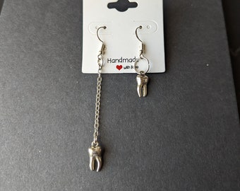 Tooth Earrings