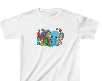 Be Kind to Autistic Kids, Autism Awareness Shirt, Neurodiversity Shirt for Kids, Kids With Autism Shirt, Gift for Autism Kids