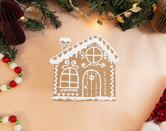 Gingerbread House Holiday Card - Cottage