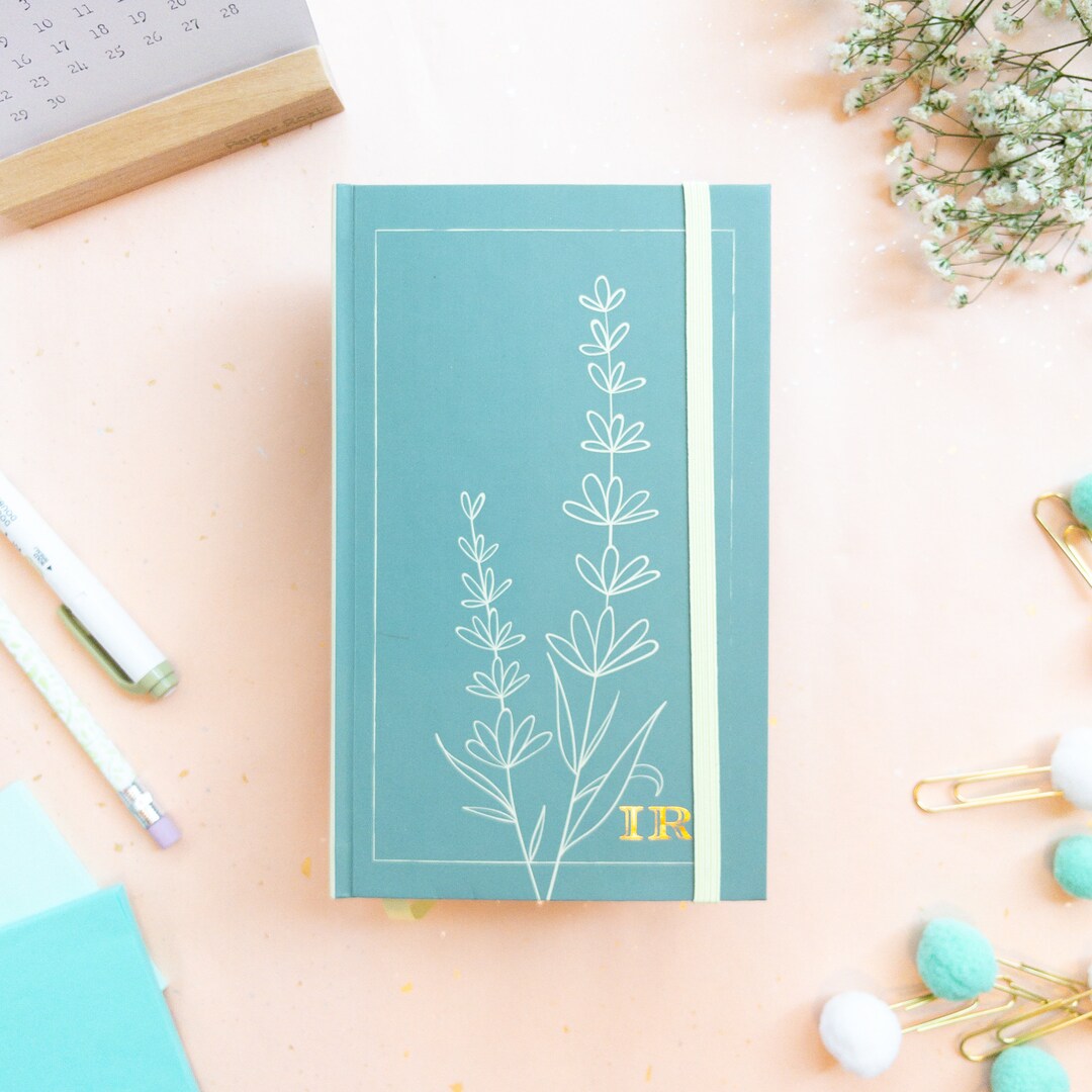 Calm Spring B6 Case-bound Notebook - Customize / Personalize It With ...