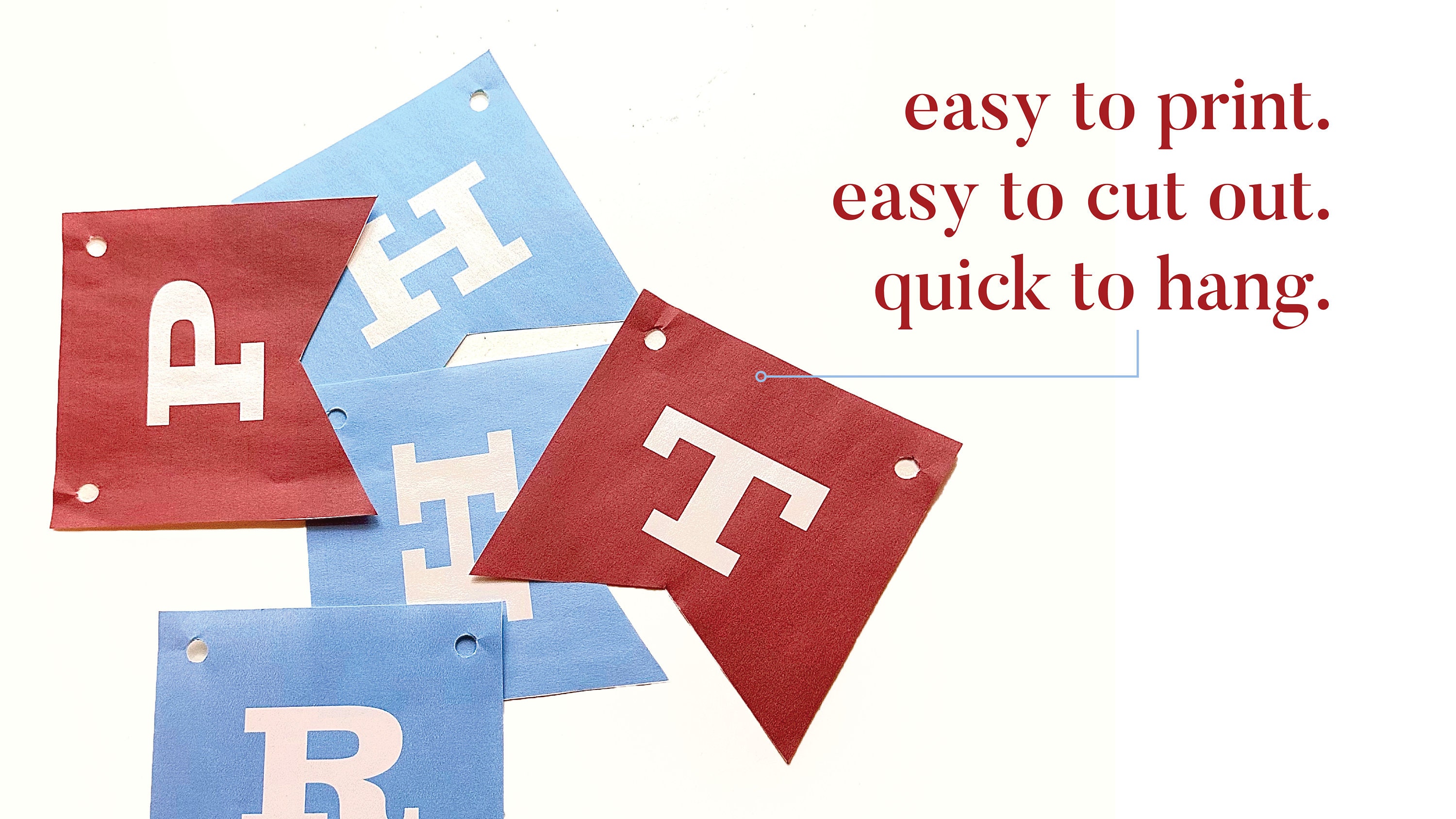 free 4th of july printable banner