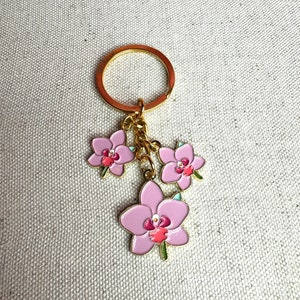 ★送料 関税込★Kashiko★Orchid Keyring★キーリング★ Kashiko(カシコ) キーホルダー・キーリング(レディース) - 海外