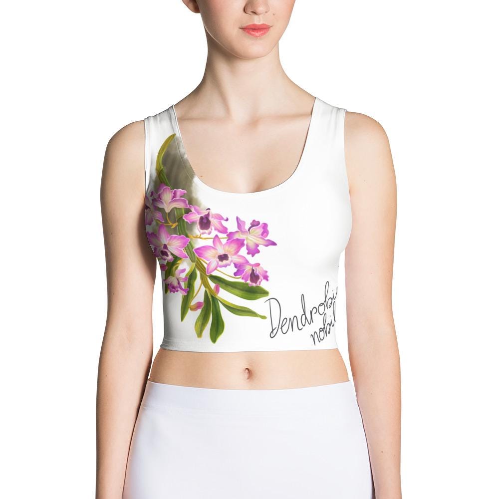 Orchid Flower Women's Top • Floral Gardening Tee • Orchid