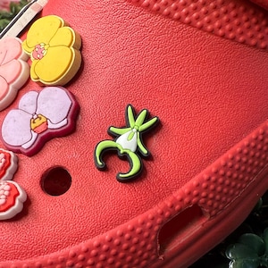 Flower Croc Charms • Croc Buttons • Croc Shoe Accessories• Ghost Orchid Flower Charm for Shoes: Gift for Her
