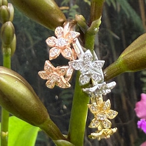 Orchid Ring- Bloom Double Cattleya Ring • Orchid Ring • Gold or White Gold: La Brillosa Collection  •   Joyeria de Orquídeas