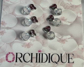 Heart-Shaped Earring Backs, Hypoallergenic Earring Lifters