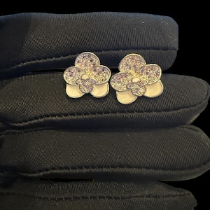 Vanda Glow Collection • Purple and White Orchid Jewelry • Unique Jewelry Gift for Orchid Lovers: Gift for Her