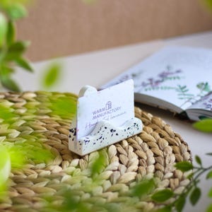 Porte-photos blanc - élégant porte-cartes pour tables de mariage, décoration d'événement minimaliste - Décoration de mariage - Panneaux de mariage - Présentoir photo