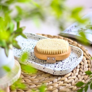 Vassoio portaoggetti in terrazzo: vassoio portagioie rettangolare in Jesmonite