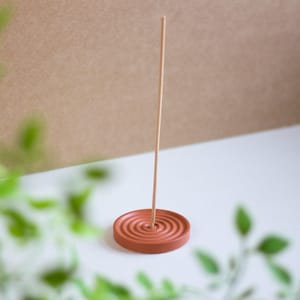 Minimalist Terrazzo Incense Holder: Handmade Jesmonite Burner