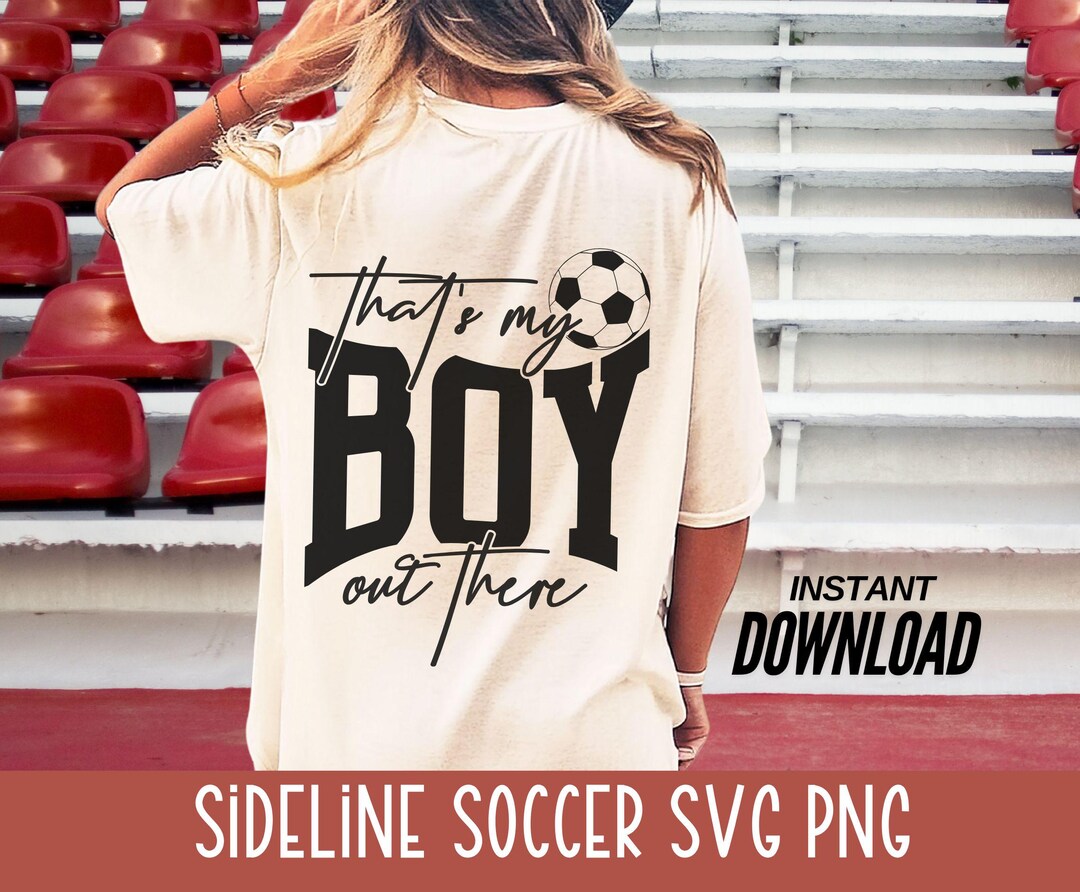 That's My Boy #11 T-Shirt - Distressed Football Mom Tee main image 1