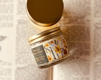 Beurre de vanille et de miel | Crème fouettée pour le visage