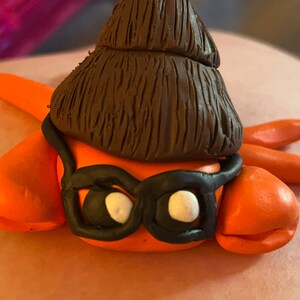 Make Me a Misfit - Misfit Hermit Crabs - Sculptures - Handmade - Clay - Pet - Unique Gift - Desk Pet - Variations - Personalized Gift Decor