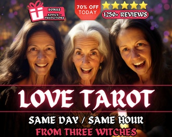 Same Hour LOVE Tarot Reading Psychic Tarot Card Reading Love Intuitive Spiritual Advice and Predictions Same Day Relationship Tarot Reading