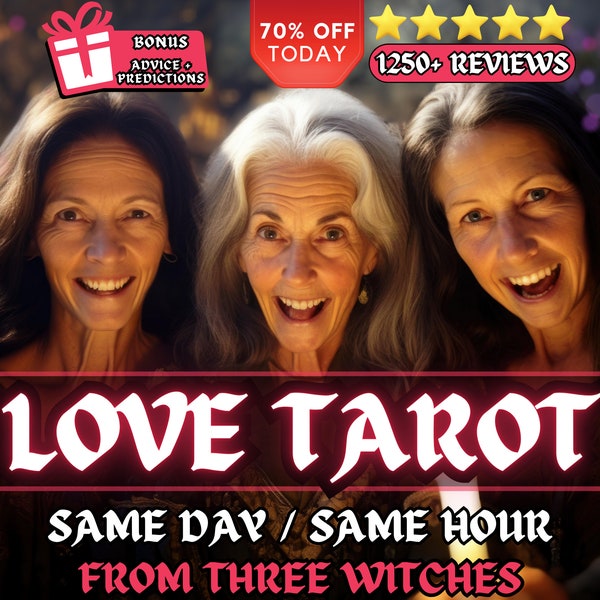 Same Hour LOVE Tarot-Lesung Psychische Tarot-Kartenlesung Liebe Intuitive Spirituelle Beratung und Voraussagen Same Day Beziehung Tarot-Lesung