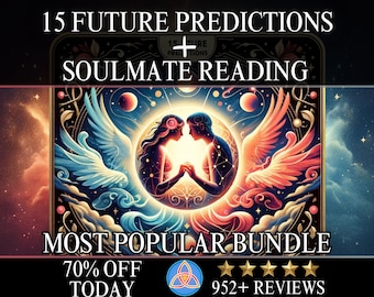 15 Future Predictions and Soulmate Prediction Bundle Same Hour Tarot Reading Psychic Reading Love Reading Same Hour Soulmate Reading Love