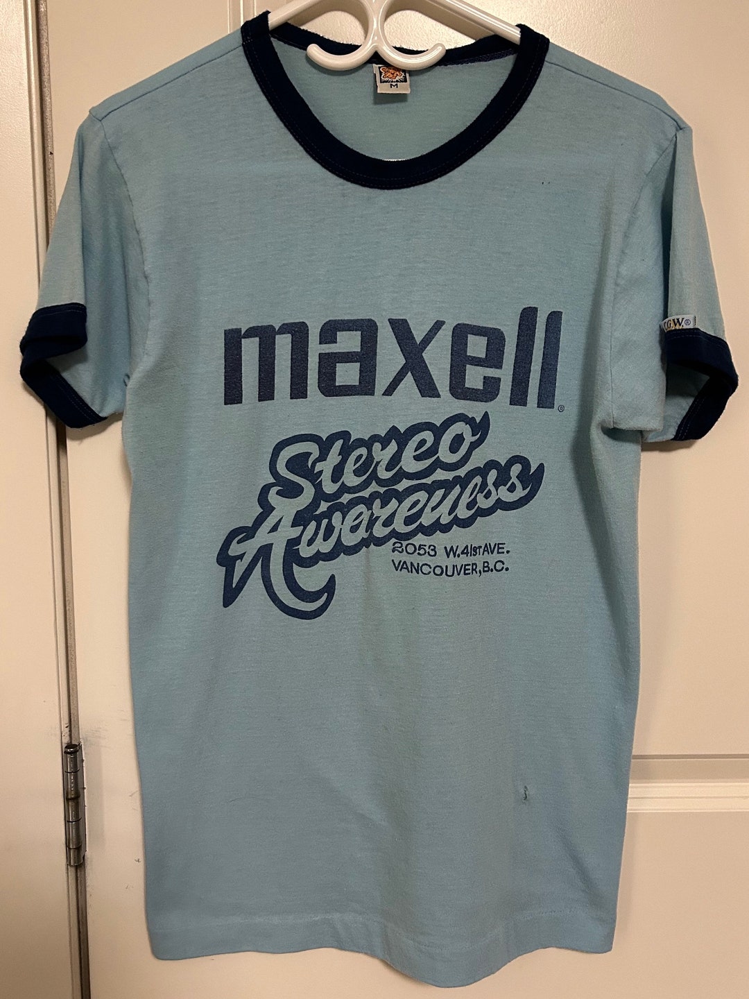 Maxell Vancouver Vintage T Shirt Size M - Etsy Maxell Vancouver Vintage T Shirt Size M - Etsy