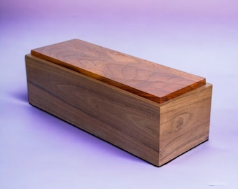 Minimalist Wooden Keepsake Box / Urn