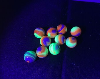 10-Uranium Cadmium Marbles 5/8