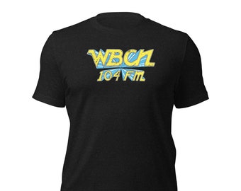 WBCN Retro 80s and 90s T-Shirt - Classic Boston Radio Station | Vintage Old School Mens & Womens Throwback Tee