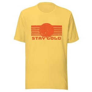 Stay Gold - The Outsiders Classis 1980s movie T-Shirt | Mens & Womens Vintage Tee