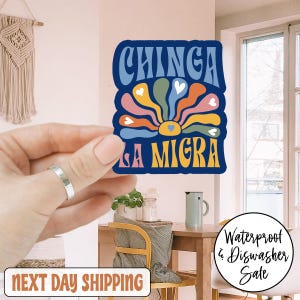 Chinga La Migra Sticker/Car Magnet, F*ck ICE Sticker, Anti Deportation Sticker, Pro Immigrant Rights, Liberal Protest Sticker, Anti Maga