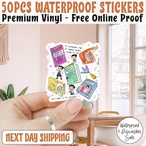 Kpop Hunter Zoey Notebooks  Sticker/Car Magnet, Zoey Huntrix KPOP Demon Hunters Sticker , Kpop Demon Hunters, Huntr/x Sticker, Saja Boys