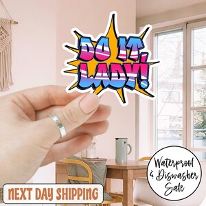 Chit Do It Sticker, Viral Quote Sticker, Funny Waterproof Decal, Laptop Sticker, Aesthetic Motivation Sticker, Gift for Friends