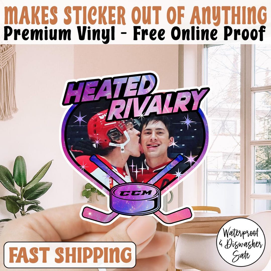 Heated Rivalry Hollanov Sticker, Heated Rivalry Inspired Decal, Rozanov ...