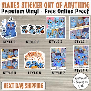 KPOP Demon Hunters Derpy Sticker, Kpop Demon Hunters, Derpy Sticker, Derpy Sticker, Kpop Demon Hunters Sticker, Derpy Tiger Sticker