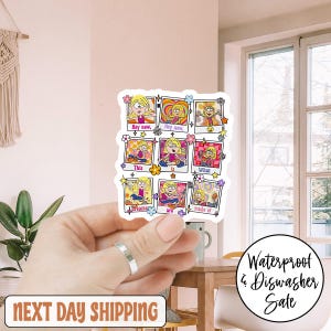 This Is What Dreams Are Made Of Lizzie Sticker/Car Magnet, Bookish Lizzie Sticker, Booktok, Kindle Sticker, Bookish, Book Lover Gift