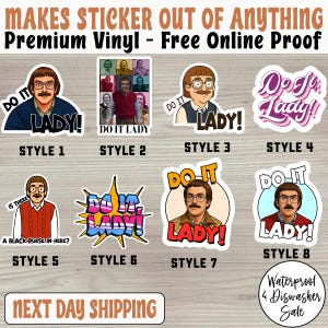 8 Chit Do It Sticker, Viral Quote Sticker, Funny Waterproof Decal, Laptop Sticker, Aesthetic Motivation Sticker, Gift for Friends