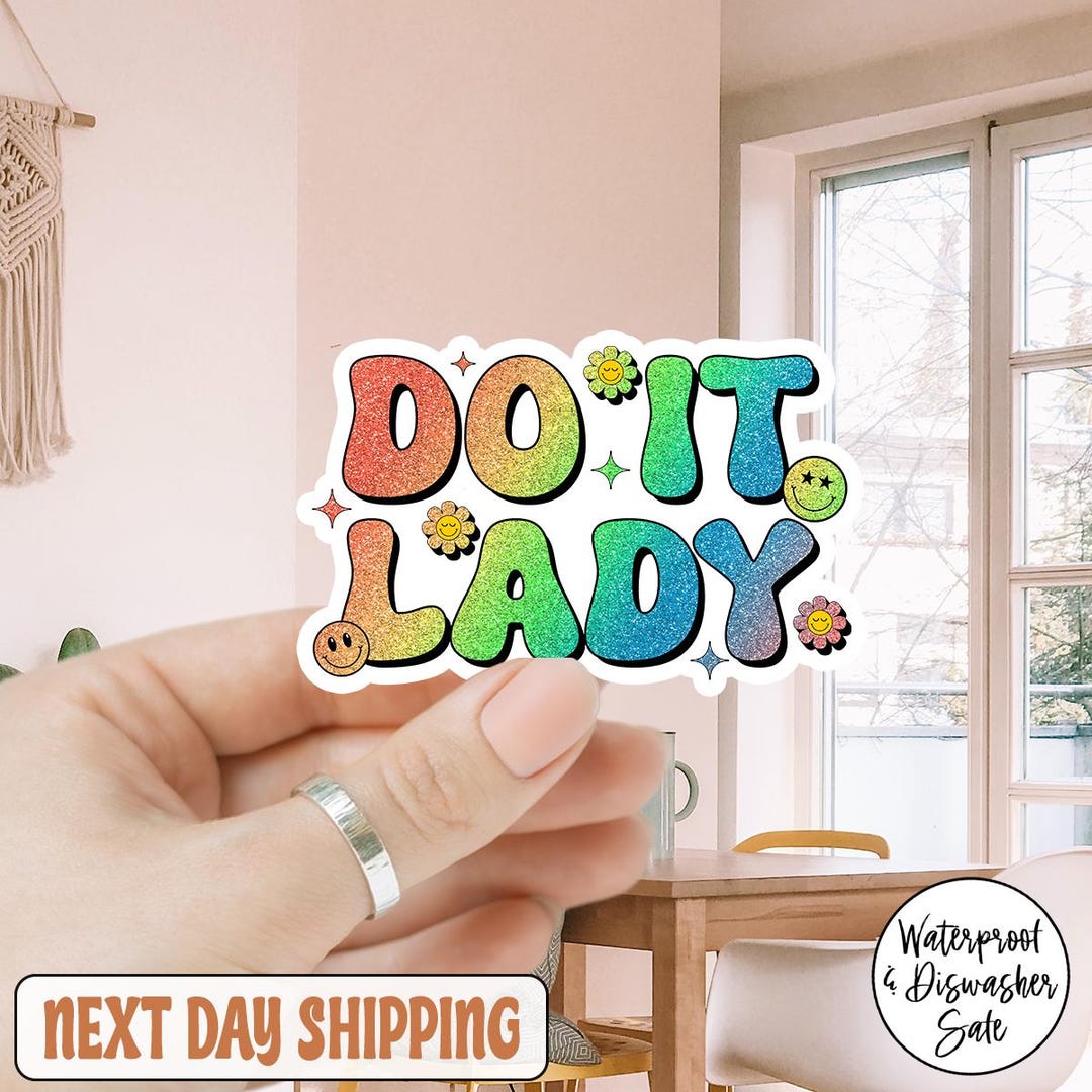 Chit Do It Lady Sticker/ Car Magnet,viral Quote Sticker,funny ...