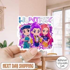 Kpop Huntrix Sticker/Car Magnet , Kpop Saja Boys Sticker, Kpop Demon Hunter Sticker, Derpy Sticker, Kpop Saja Boys Fan Demon Hunters Sticker