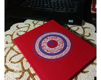 The handmade Aipan Diary