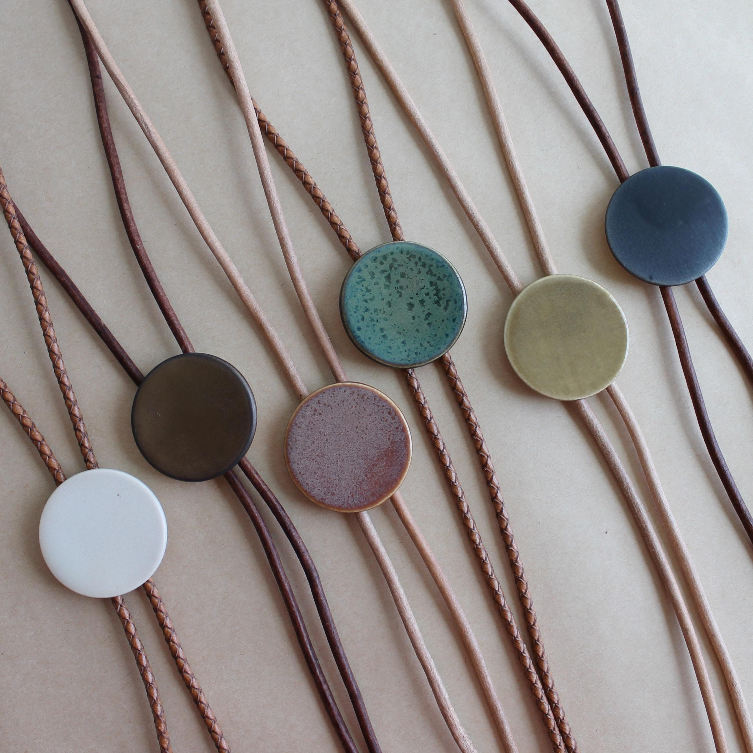 Bolo tie, Ceramic bolo tie, Custom bolo tie, White bolo tie, Bolo, Simple bolo tie, Clay bolo tie, Ceramic bolo ties, Custom bolo ties