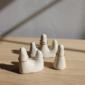 Ring dish, Ring holder, Ring cone, Ceramic ring holder, Ring tree, Jewelry holder, Ring holder cone, Ceramic ring dish, Ceramic