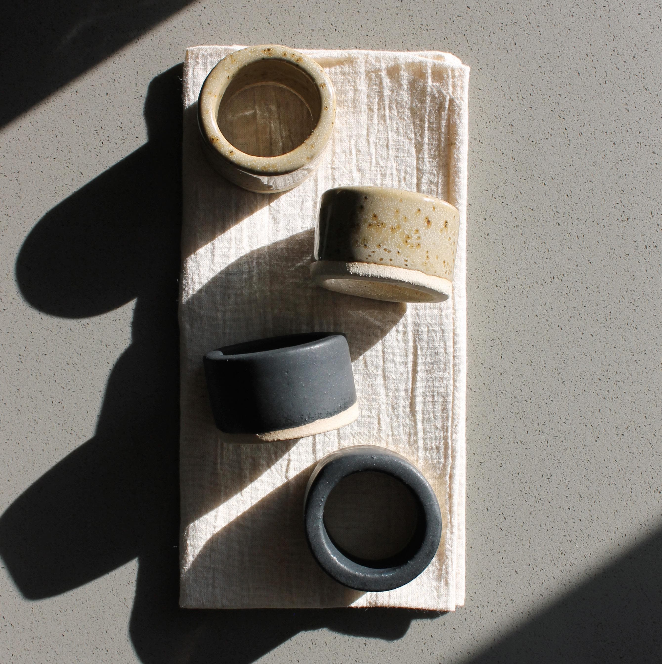 Ceramic Napkin Rings