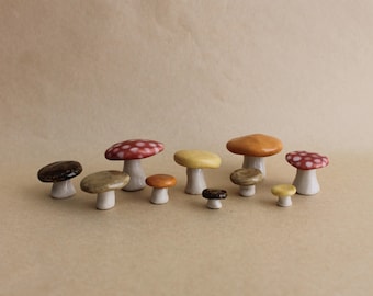 Mushroom, Ceramic mushrooms, Ceramic mushroom, Garden mushrooms, Clay mushrooms, Pottery mushrooms, Decorative mushrooms, Fake mushrooms