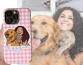 Custom Pet Photo Phone Case, phone casing preppy, beachy phone casing, pet photo phone case ,dog photo phone case, summer phone casing,