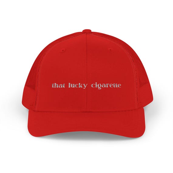 lucky cigarette song Lucky Snapback Trucker Cap with Morgan Wallen Song Lyrics, Country Music  Festival Hat, Concert Merchandise, Music Lover Gift, Musician Gift,