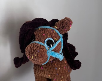 Gehaakt paard pony knuffeldier