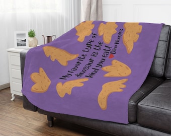 Dino Nuggies Decke, Dino Nuggies werfen, Minky Decke, Dinosaurier Nuggies, Dinosaurier Decke, Dino Decke, Dino werfen, Dinosaurier Geschenk, Dino